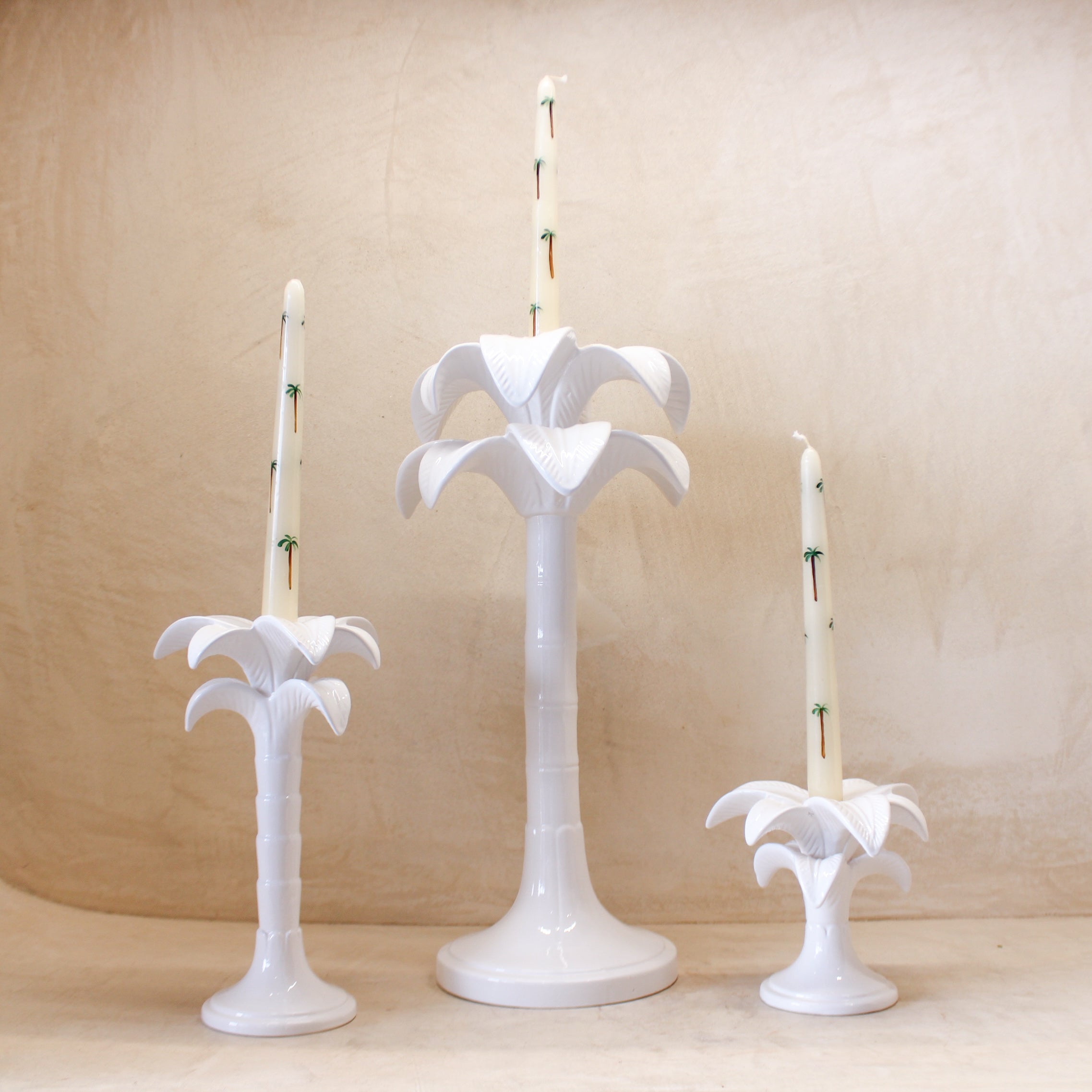 Palm White Chandelier - Small
