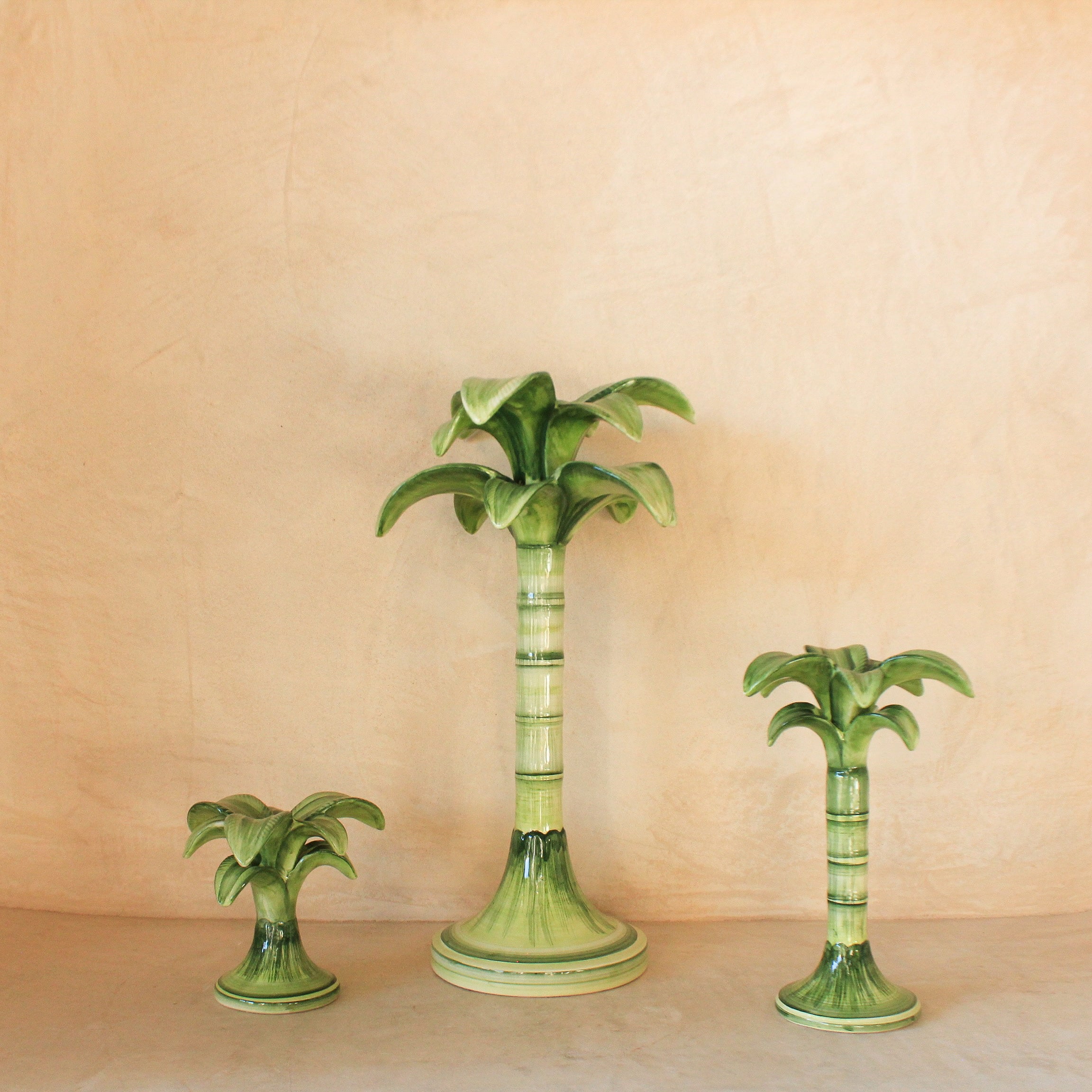 Palm Green Chandelier - Small