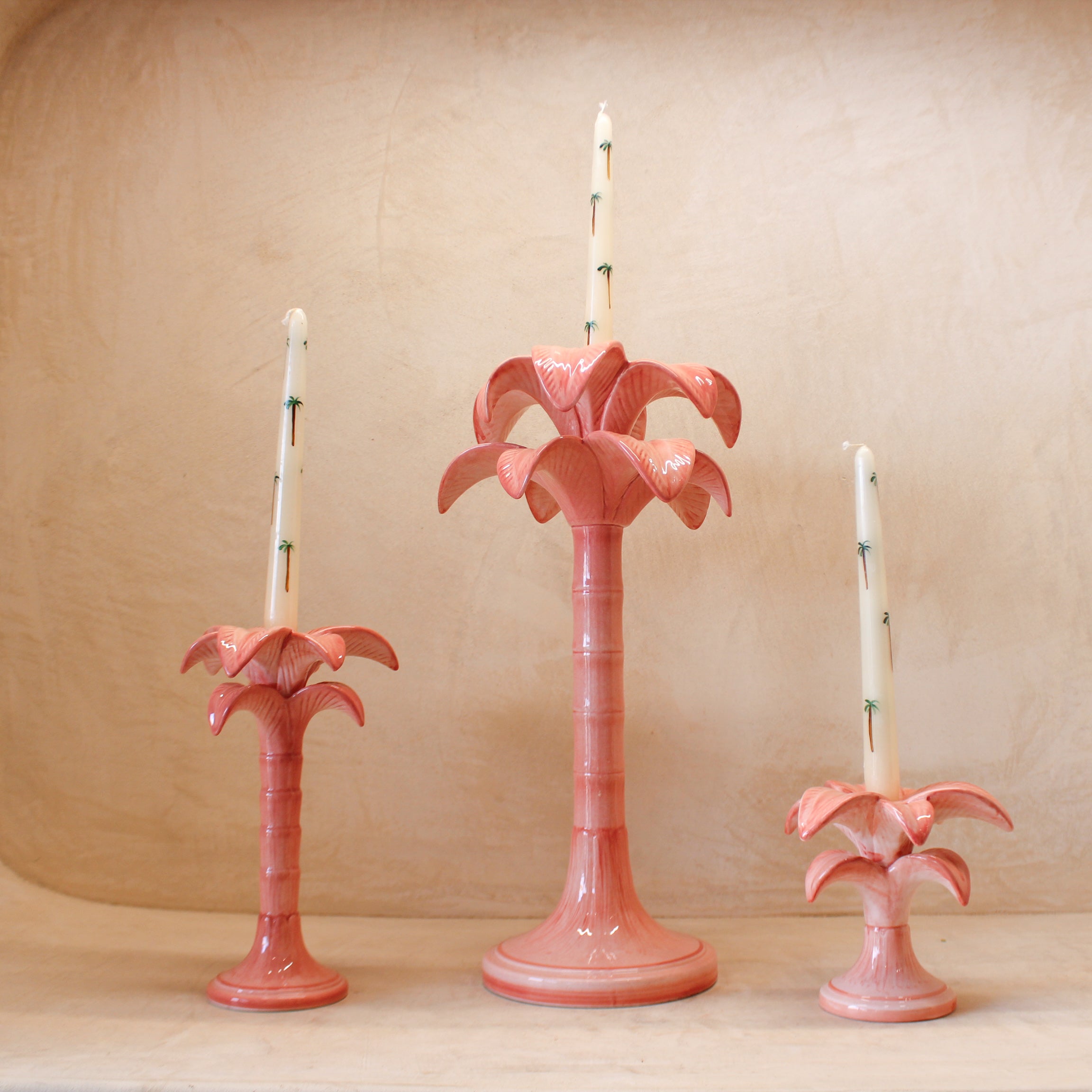 Palm Pink Chandelier - Small