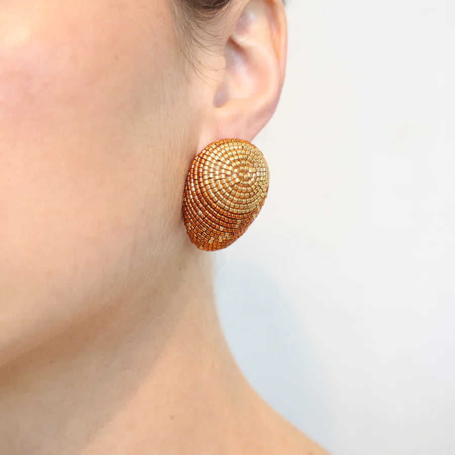 Orange Mini Maurita Earrings