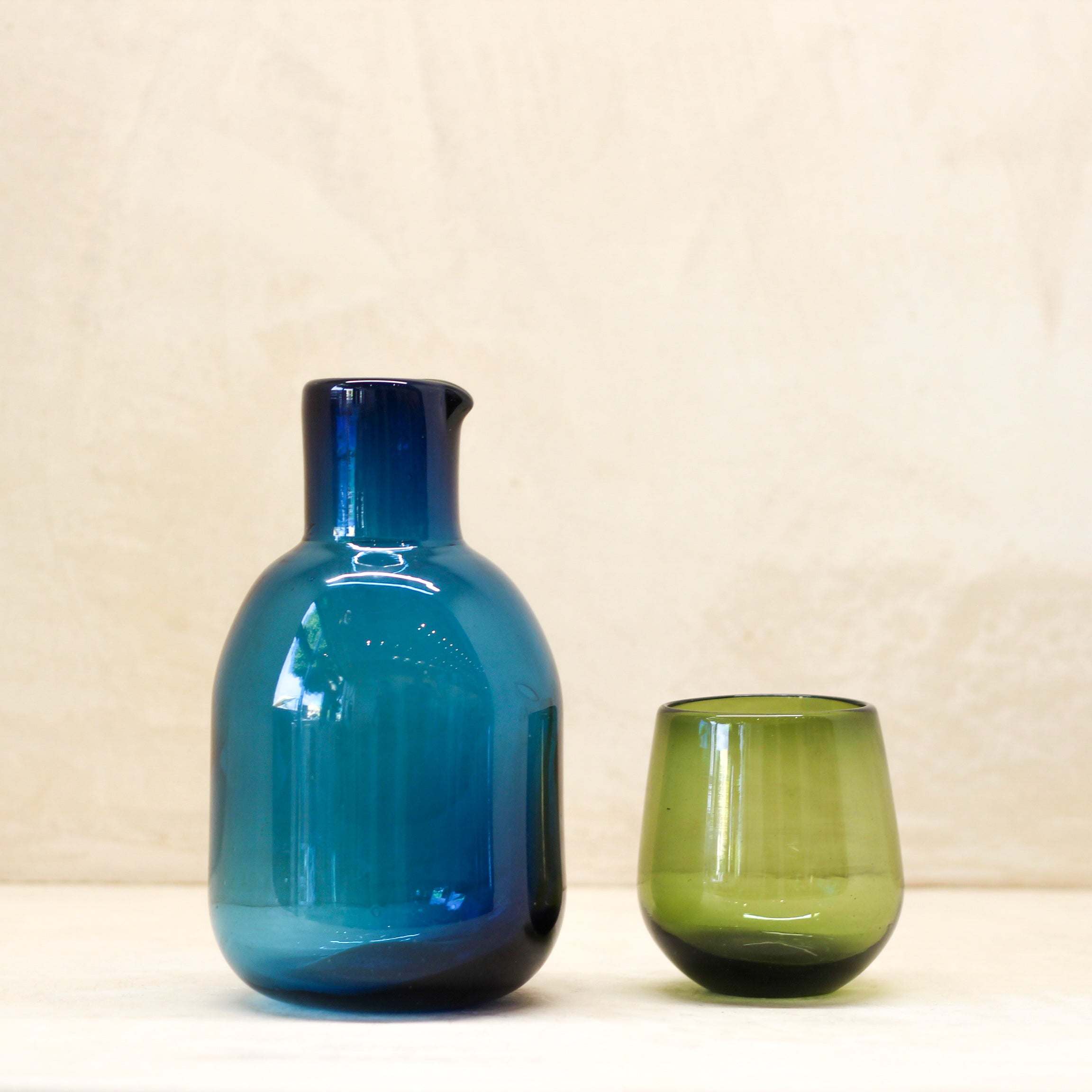 Jar And Glass Olivia Set