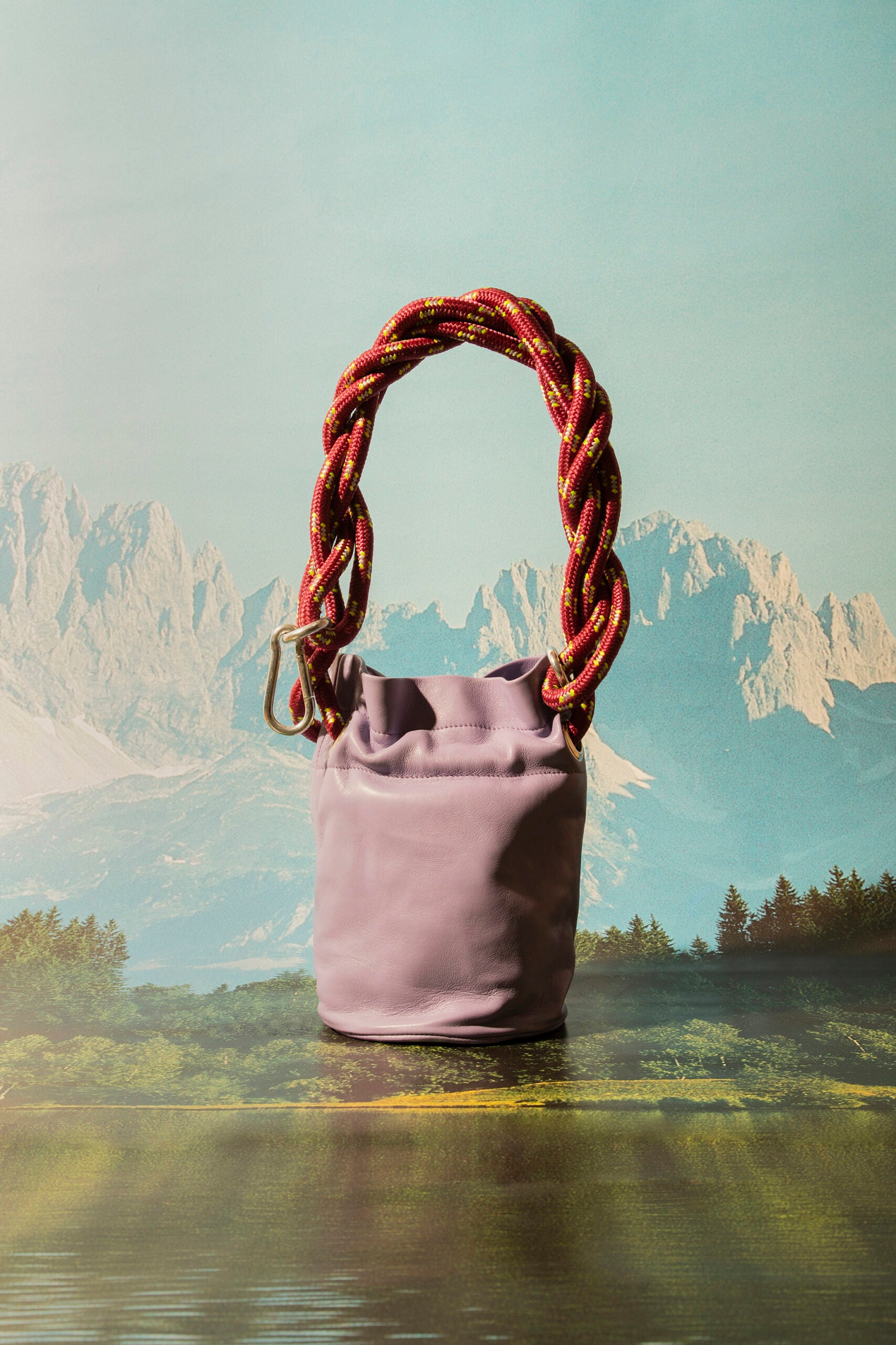 Rose Bag Leather - Violet