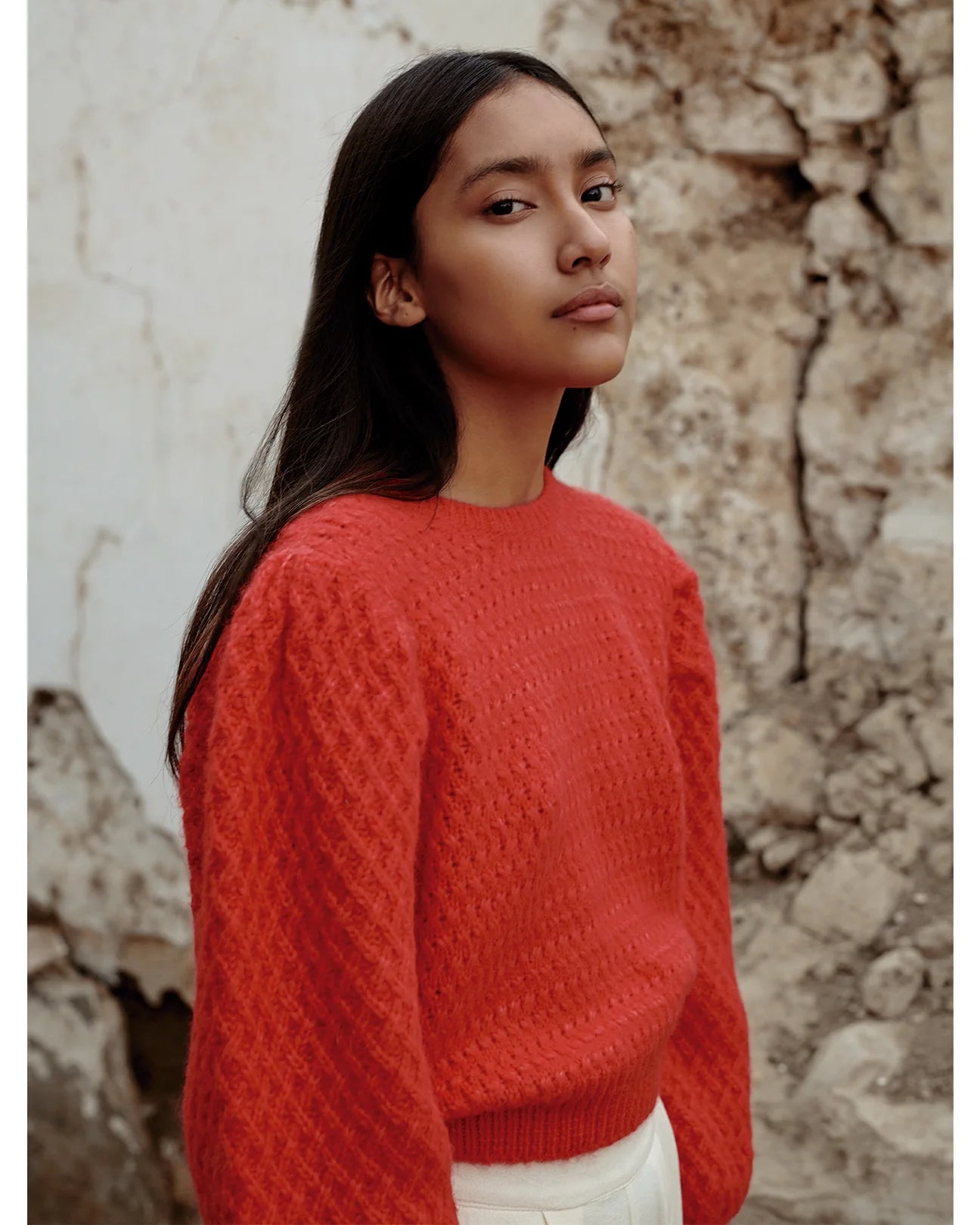 Milagros Sweater Red