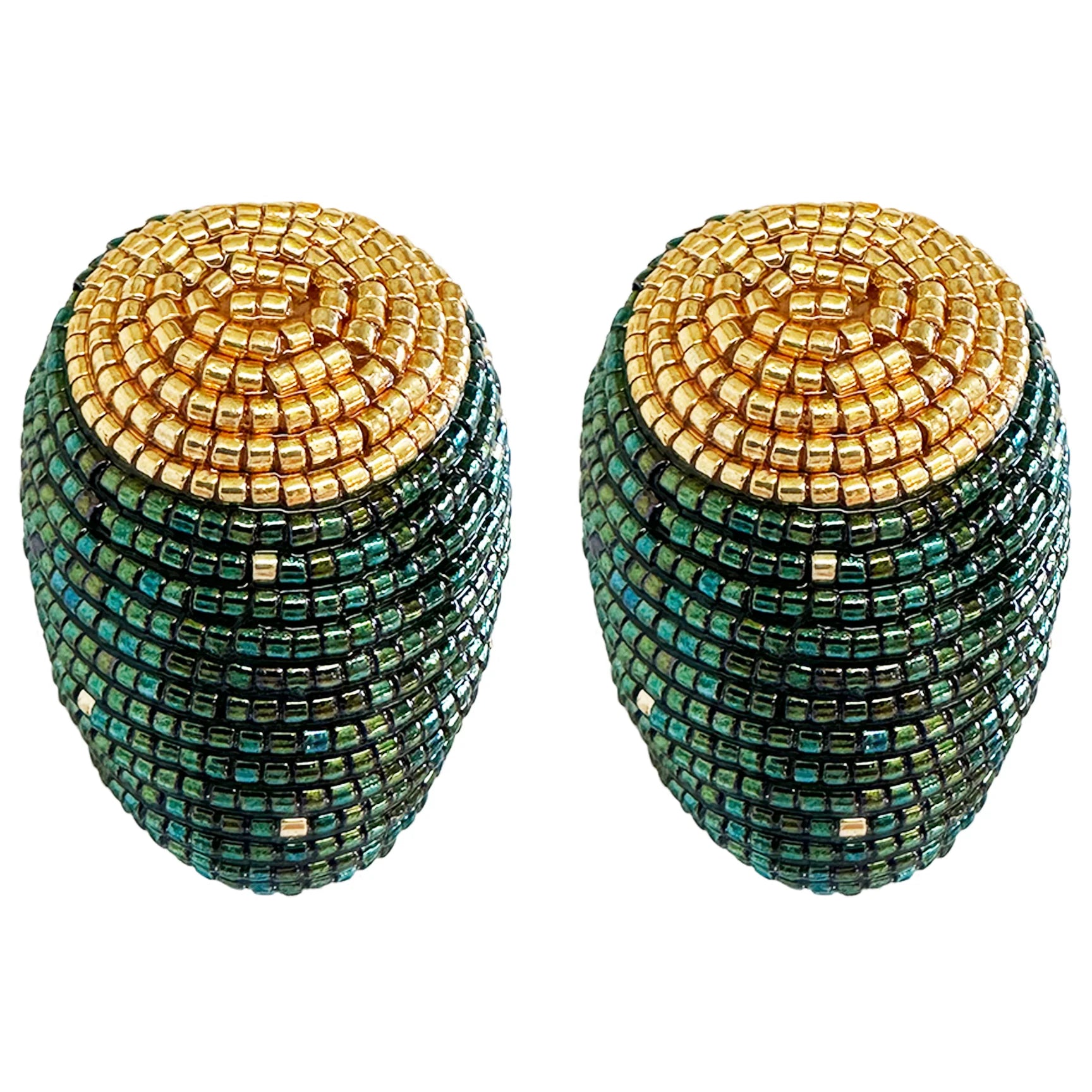 Iris Green Maurita Earrings