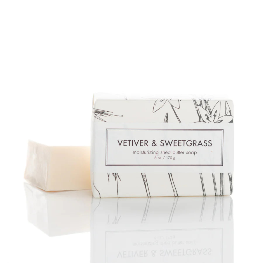 Vetiver & Sweetgrass Shea Butter Soap