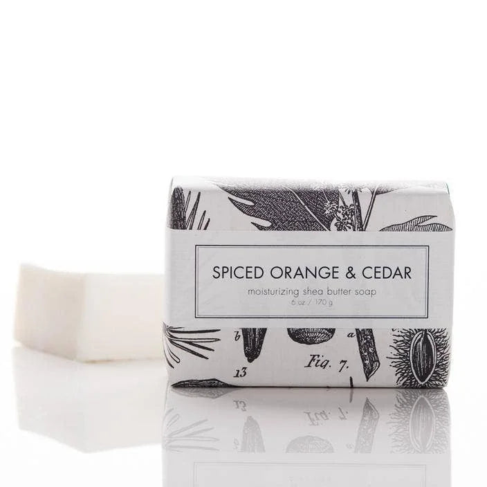 Spiced Orange & Cedar Shea Butter Soap